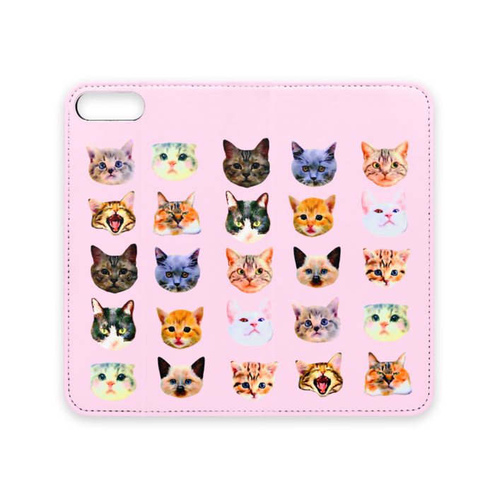 手帳型iPhoneケース(ベルトなし) - iPhone 8 Plus / 7 Plus - ストラップ穴 なし