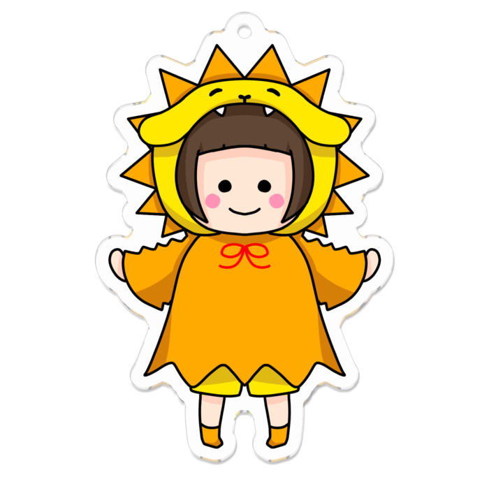 アクリルキーホルダー - 70 x 70 (mm)