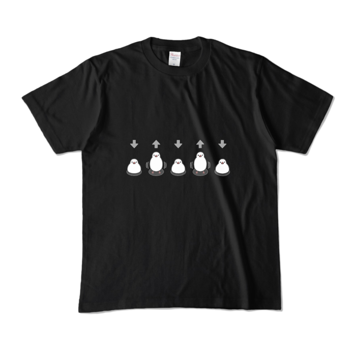 カラーTシャツ 黒色 M