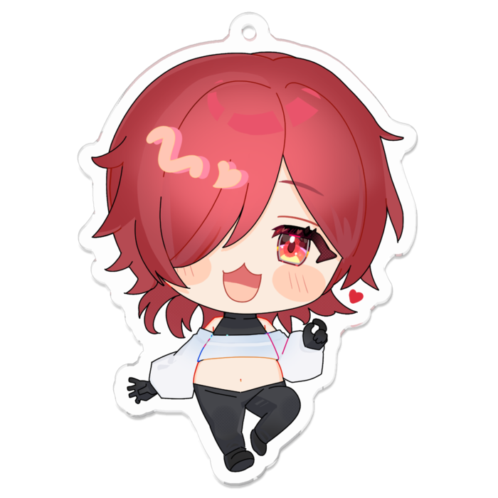 アクリルキーホルダー - 70 x 70 (mm)