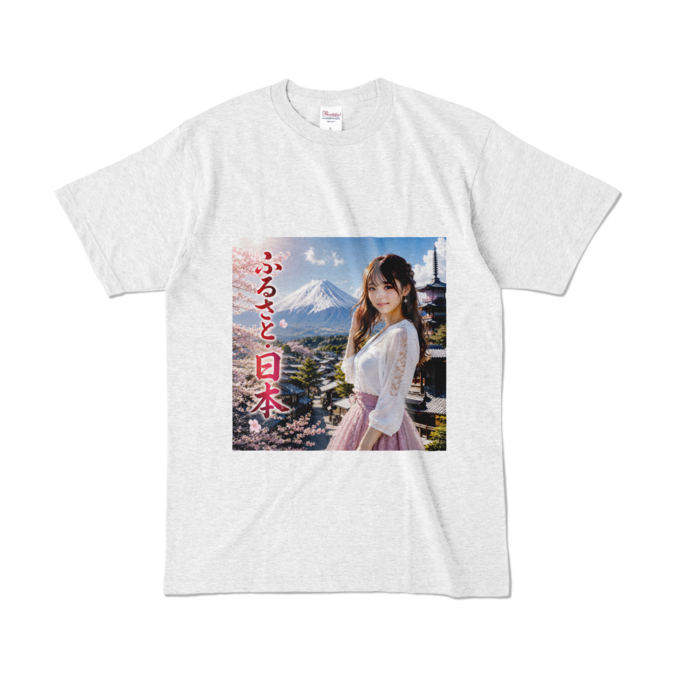 カラーTシャツ - L - アッシュ （淡色）