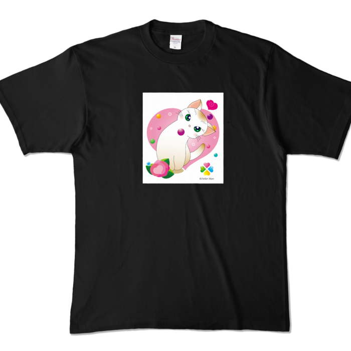 カラーTシャツ - XL - ブラック (濃色)