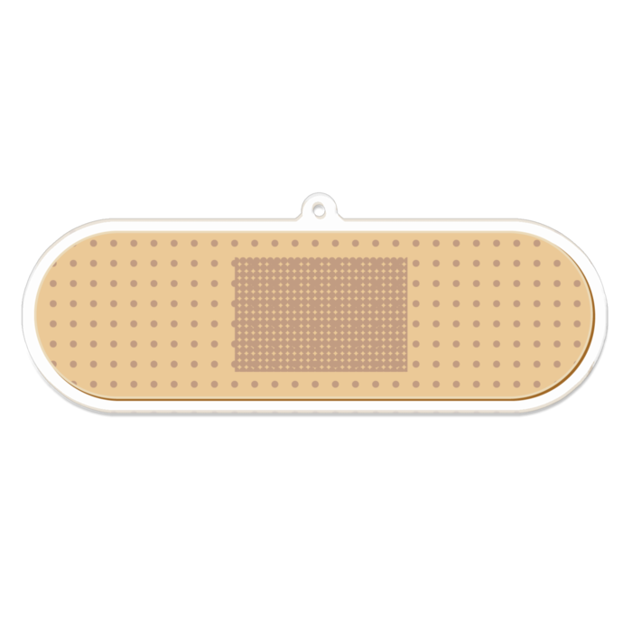 アクリルキーホルダー - 100 x 100 (mm)
