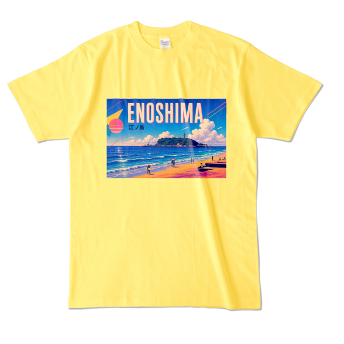 カラーTシャツ - L - イエロー (濃色)