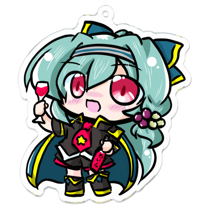 アクリルキーホルダー - 70 x 70 (mm)