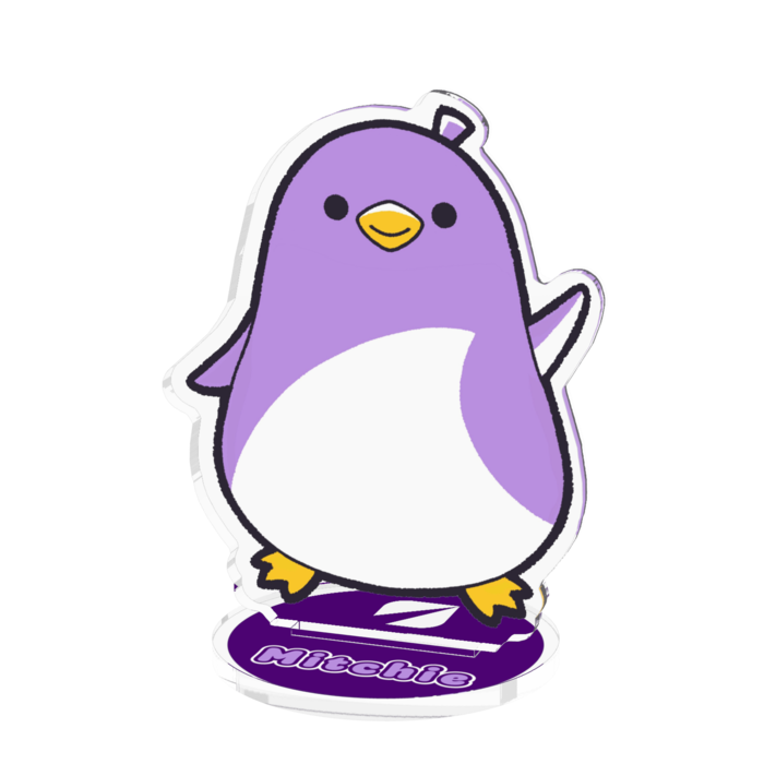 高さ７センチ　みっちーアクリルフィギュア - 70x70mm