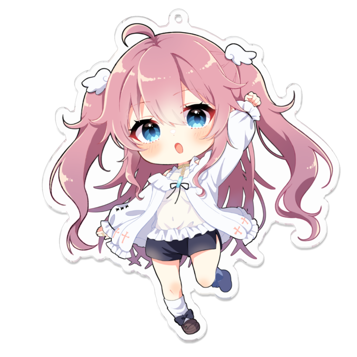 アクリルキーホルダー - 100 x 100 (mm)