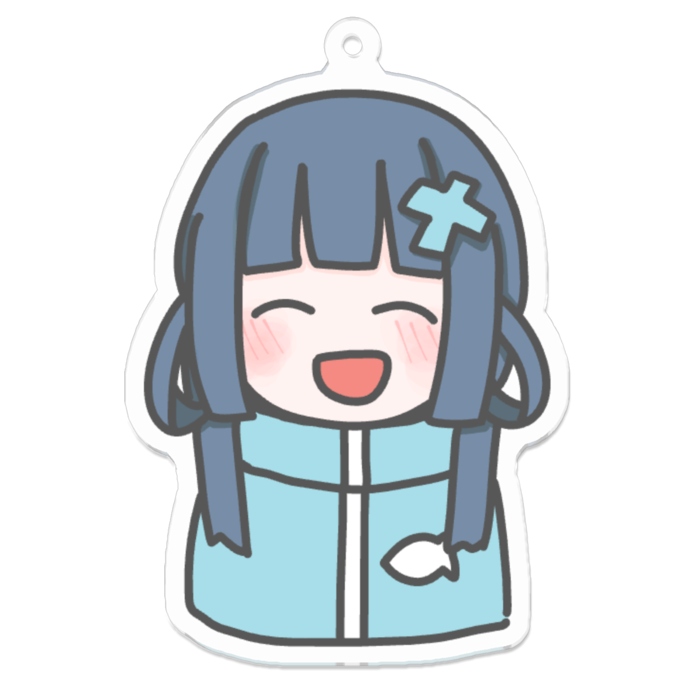 アクリルキーホルダー - 70 x 70 (mm)