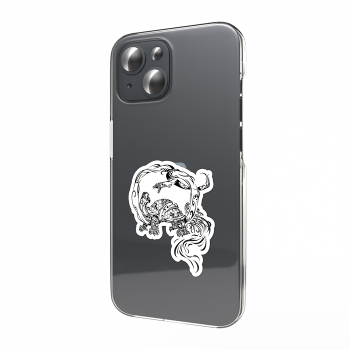 スマホステッカー(黒)