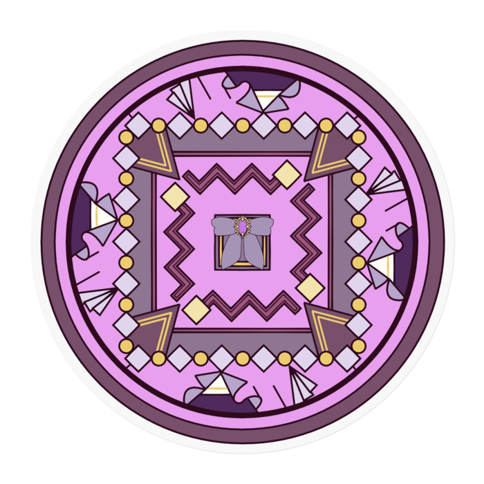 ステッカー - 100 x 100 (mm)