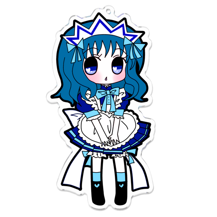 アクリルキーホルダー - 100 x 100 (mm)