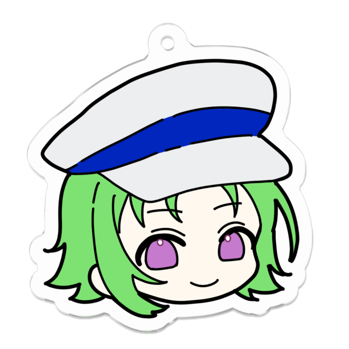 アクリルキーホルダー - 50 x 50 (mm)