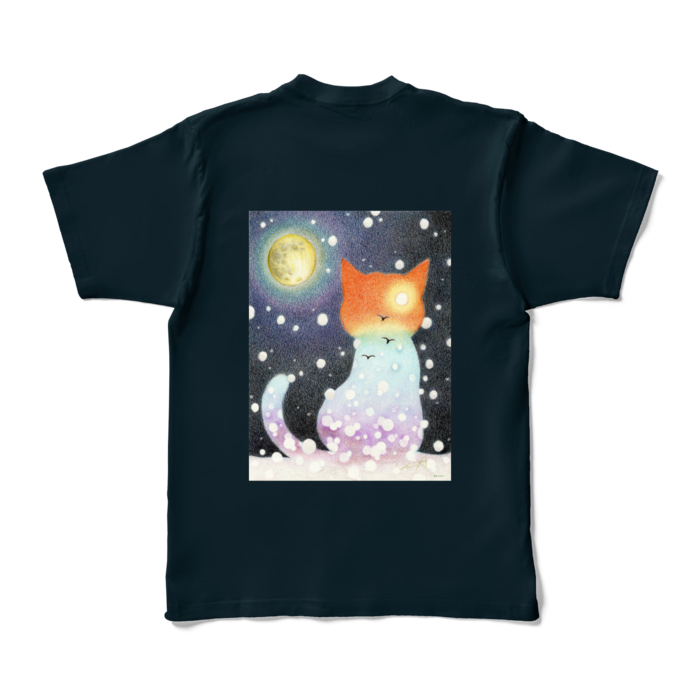 カラーTシャツ - XL - ネイビー (濃色)