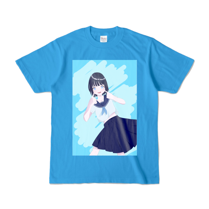 カラーTシャツ - S - ターコイズ (濃色)