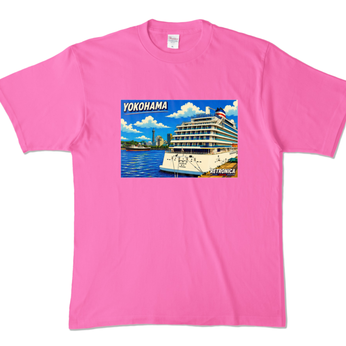 カラーTシャツ - XL - ピンク (濃色)
