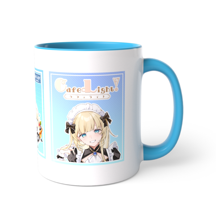 ツートンカラーマグカップ - 直径 8.2cm / 高さ 9.5cm