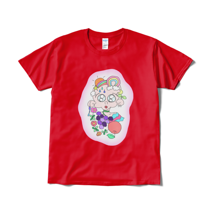 Tシャツ(短納期) - L - レッド