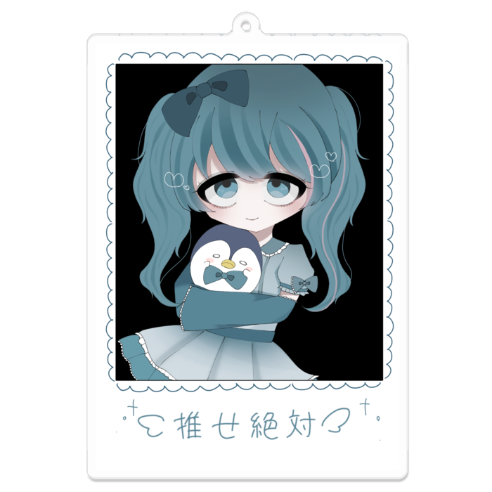 アクリルキーホルダー - 100 x 100 (mm)