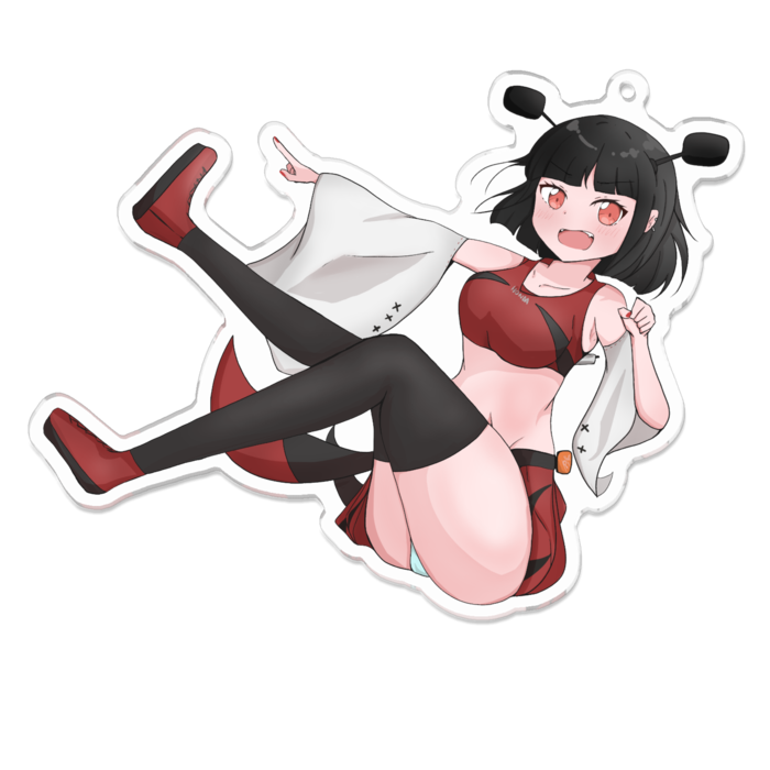 アクリルキーホルダー - 100 x 100 (mm)