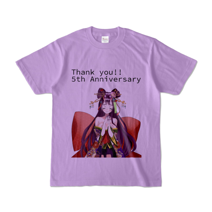 カラーTシャツ - S - ライトパープル (淡色)