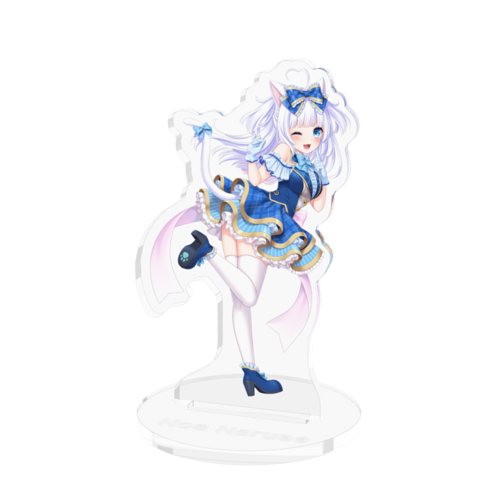 アクリルフィギュア - 70x70mm(ブルー)