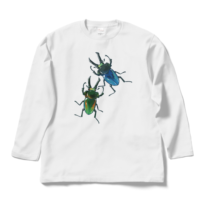 ロングスリーブTシャツ - L - ホワイト(3)