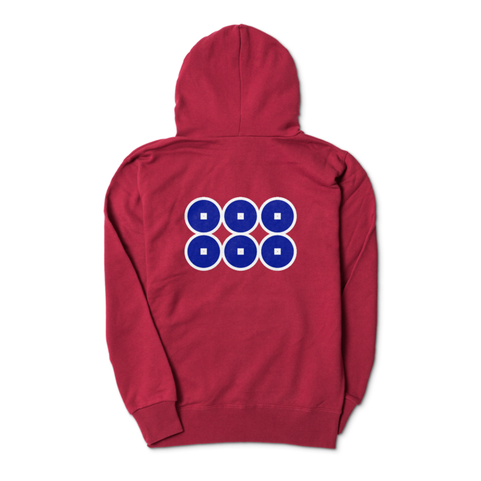 パーカー - S - バーガンディ