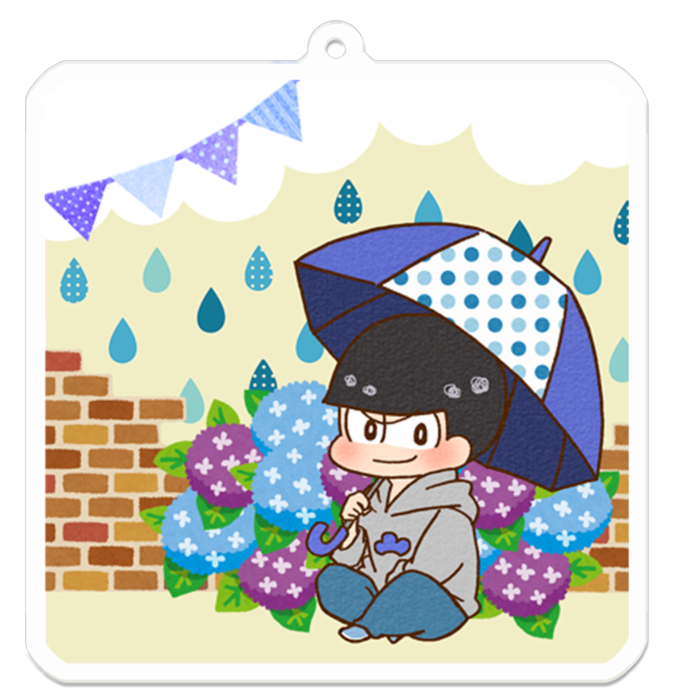 アクリルキーホルダー - 70 x 70 (mm)