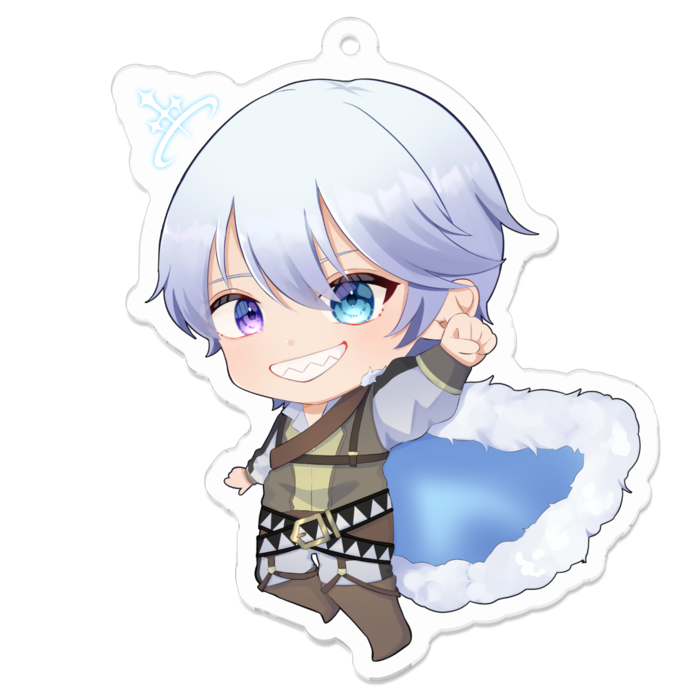 アクリルキーホルダー - 70 x 70 (mm)