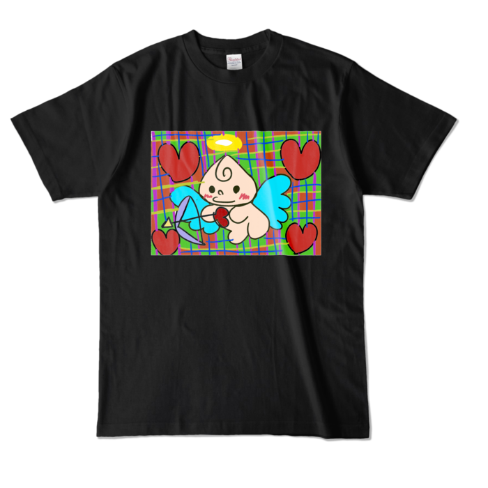 カラーTシャツ - L - ブラック (濃色)