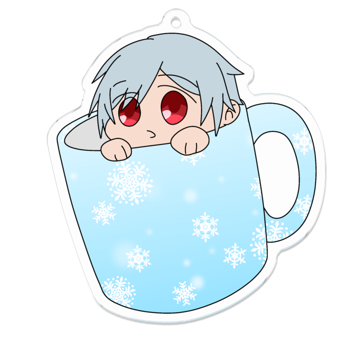 アクリルキーホルダー - 70 x 70 (mm)