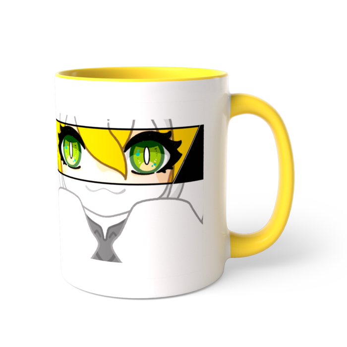 ツートンカラーマグカップ - 直径 8.2cm / 高さ 9.5cm