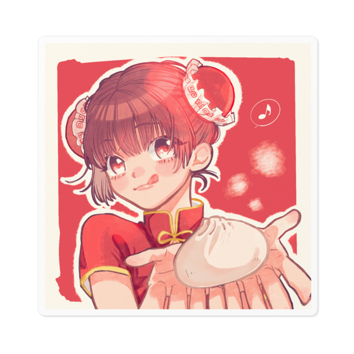 ステッカー - 100 x 100 (mm)