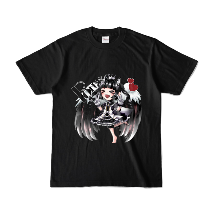 カラーTシャツ - S - ブラック (濃色)