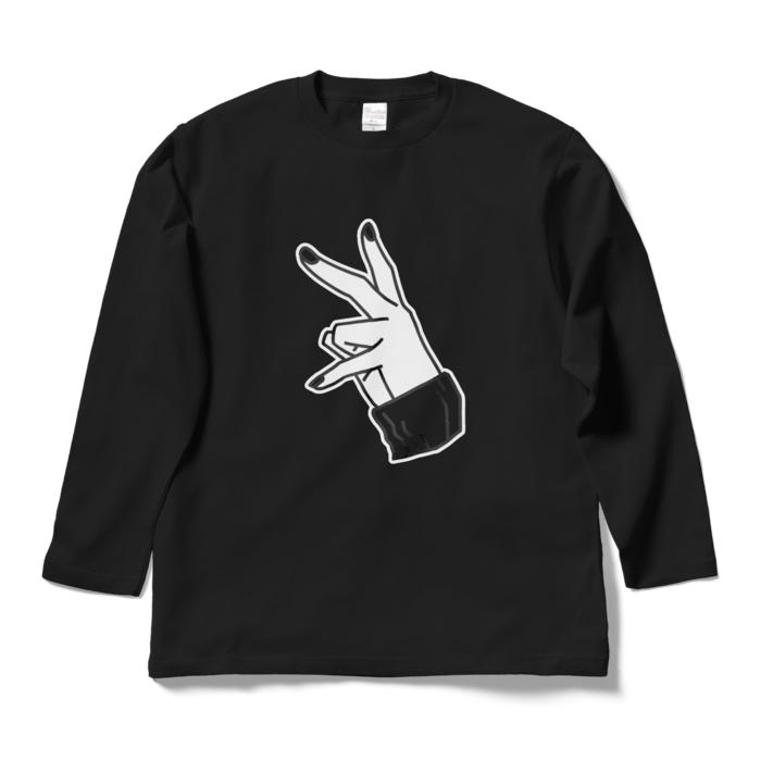 ロングスリーブTシャツ - L - ブラック