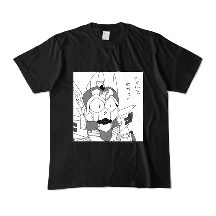 Tシャツ - M - ブラック (濃色)_モノクロ