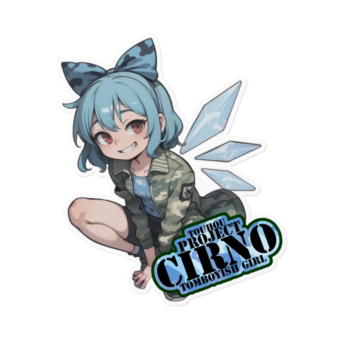 ステッカー - 160 x 160 (mm)