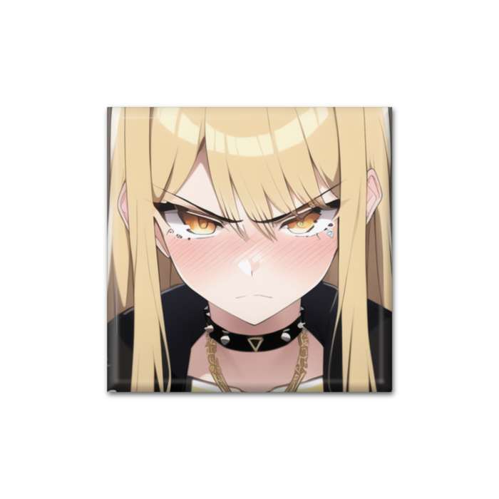 缶バッジ - 四角形 40 mm