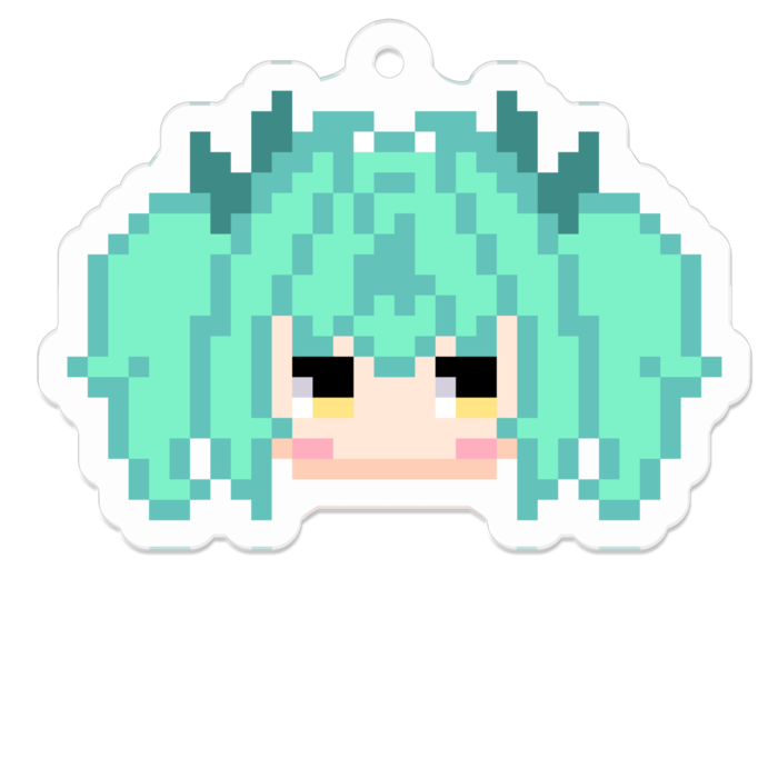 アクリルキーホルダー - 50 x 50 (mm)