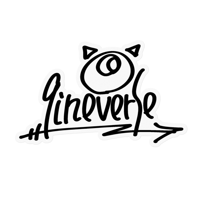 ステッカー - 100 x 100 (mm)