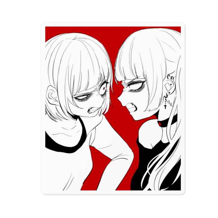 ステッカー - 100 x 100 (mm)