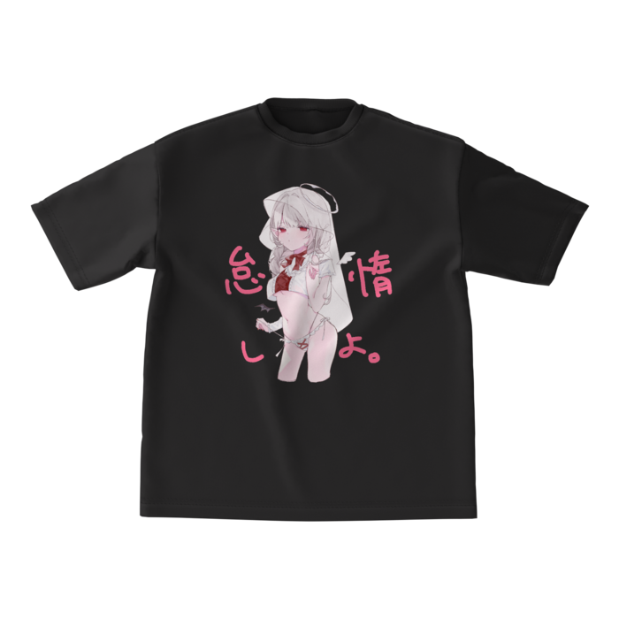 ビッグシルエットTシャツ - M - 両面