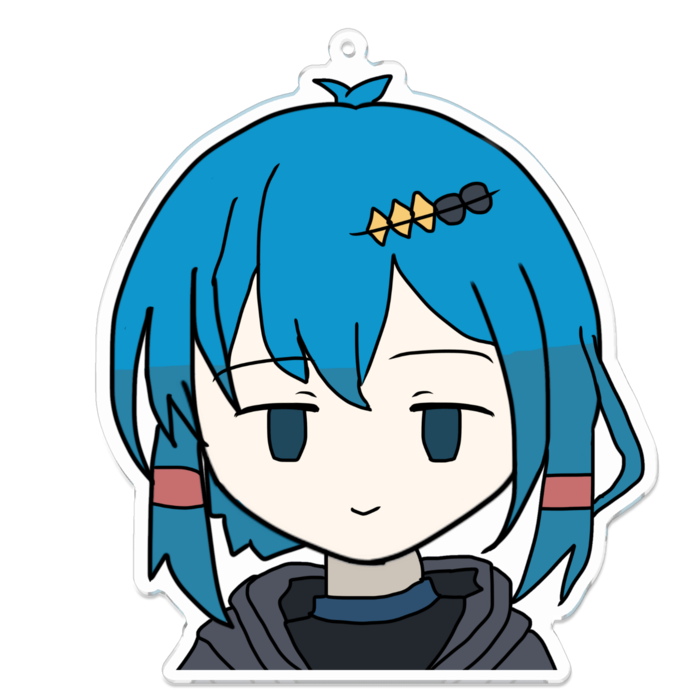 アクリルキーホルダー - 100 x 100 (mm)