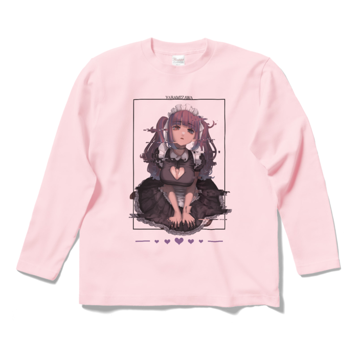 ロングスリーブTシャツ - S - ライトピンク