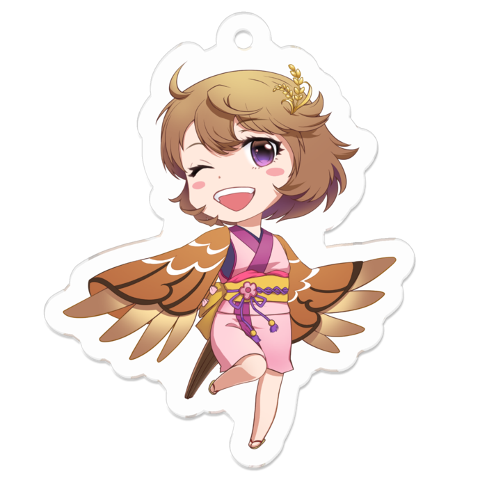 アクリルキーホルダー - 50 x 50 (mm)