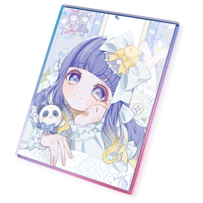 オーロラアクキー  100 × 100mm