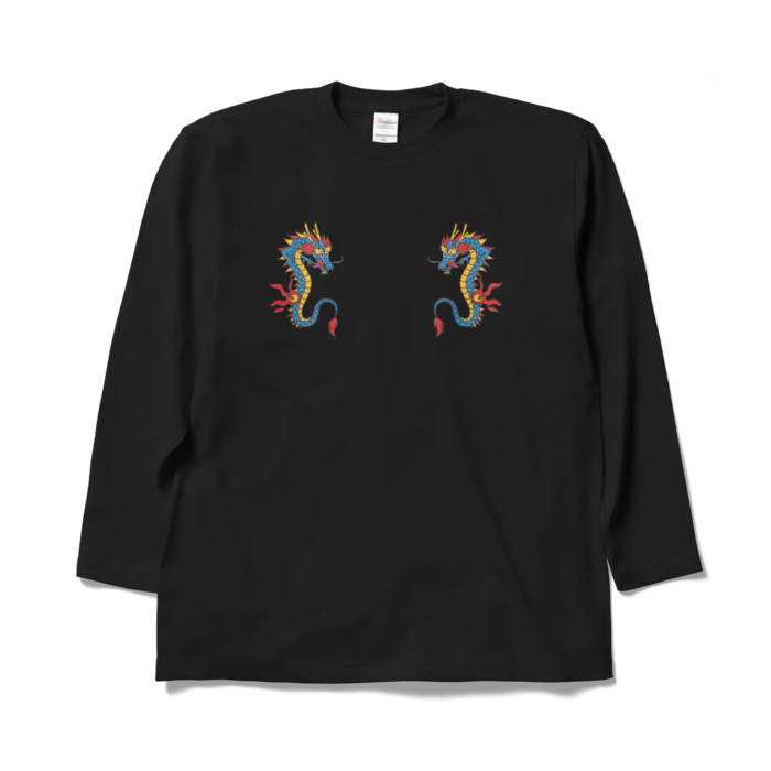 ロングスリーブTシャツ - XL - ブラック