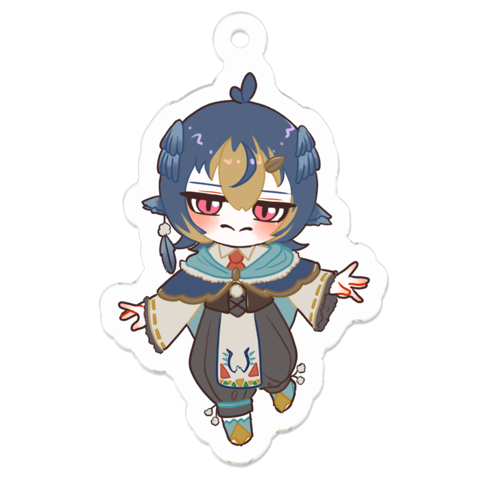 アクリルキーホルダー - 50 x 50 (mm)