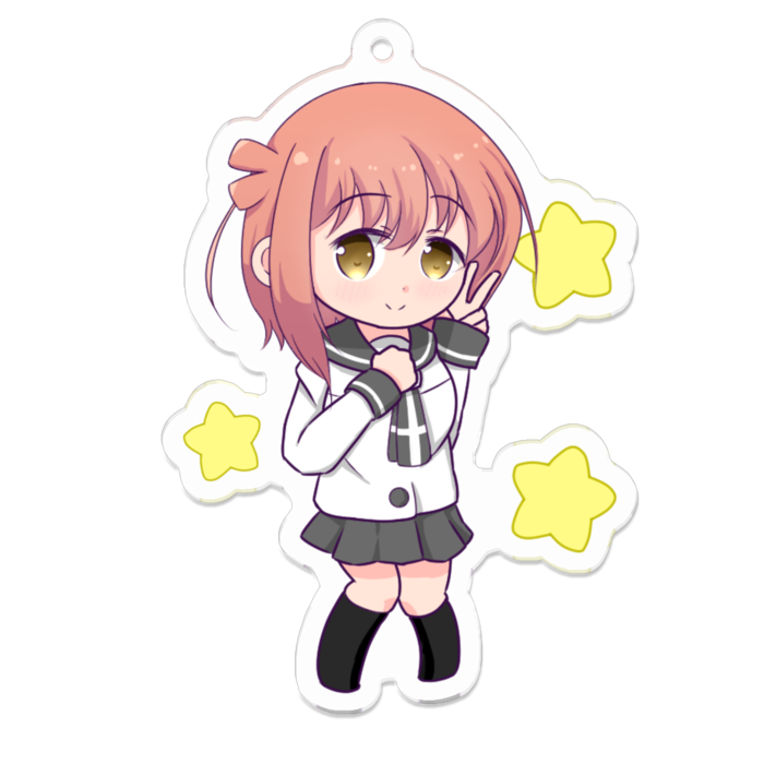 アクリルキーホルダー - 70 x 70 (mm)