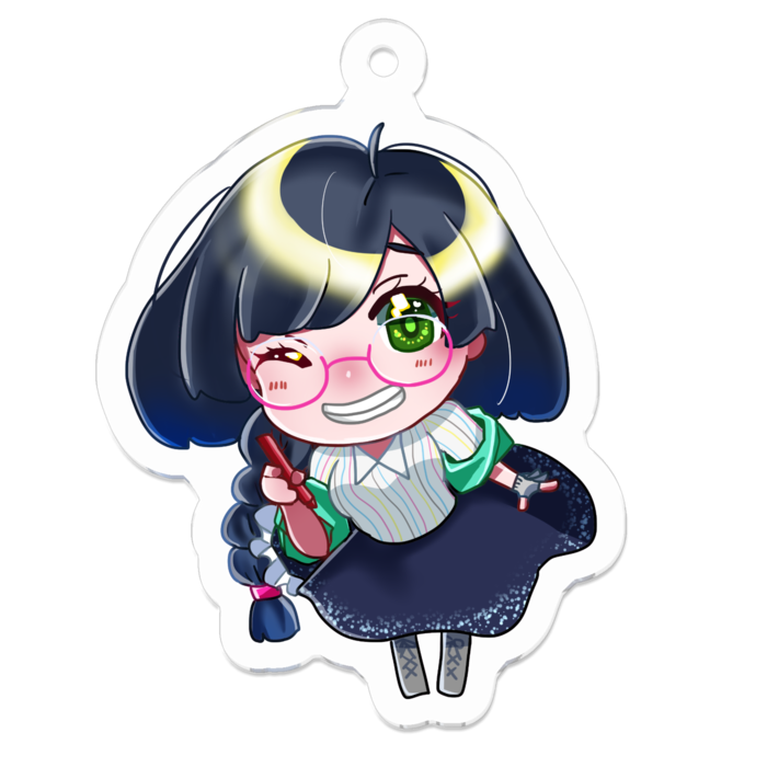 アクリルキーホルダー - 50 x 50 (mm)